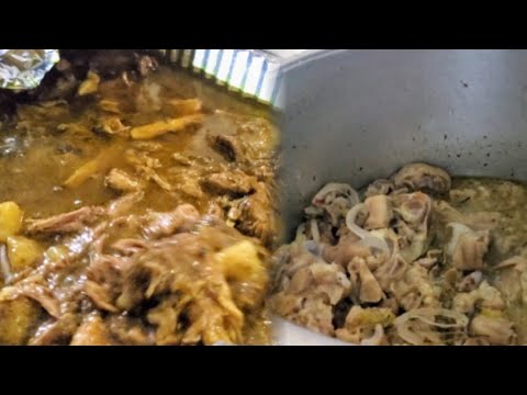 Mansion village Moravian Church annual food fair 2025🇰🇳, BBQ pig tail, stew monkey, goat water etc