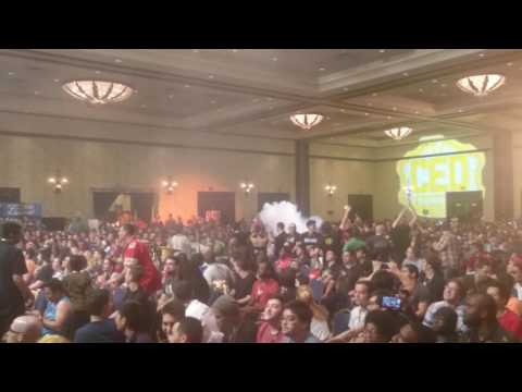 Daigo Umehara enters the ring