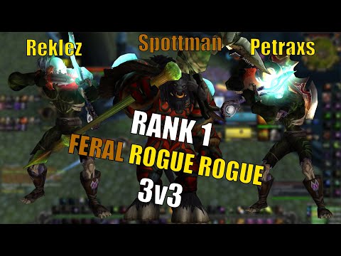 Spottman - Rank 1 Feral | Classic TBC arena PvP - Best of Twitch #13