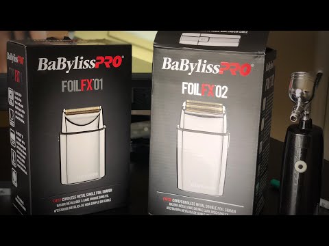 Mobili plaukų skutimo mašinėlė BaByliss PRO Single Foil Metal Shaver FXFS1E, su baterijomis video