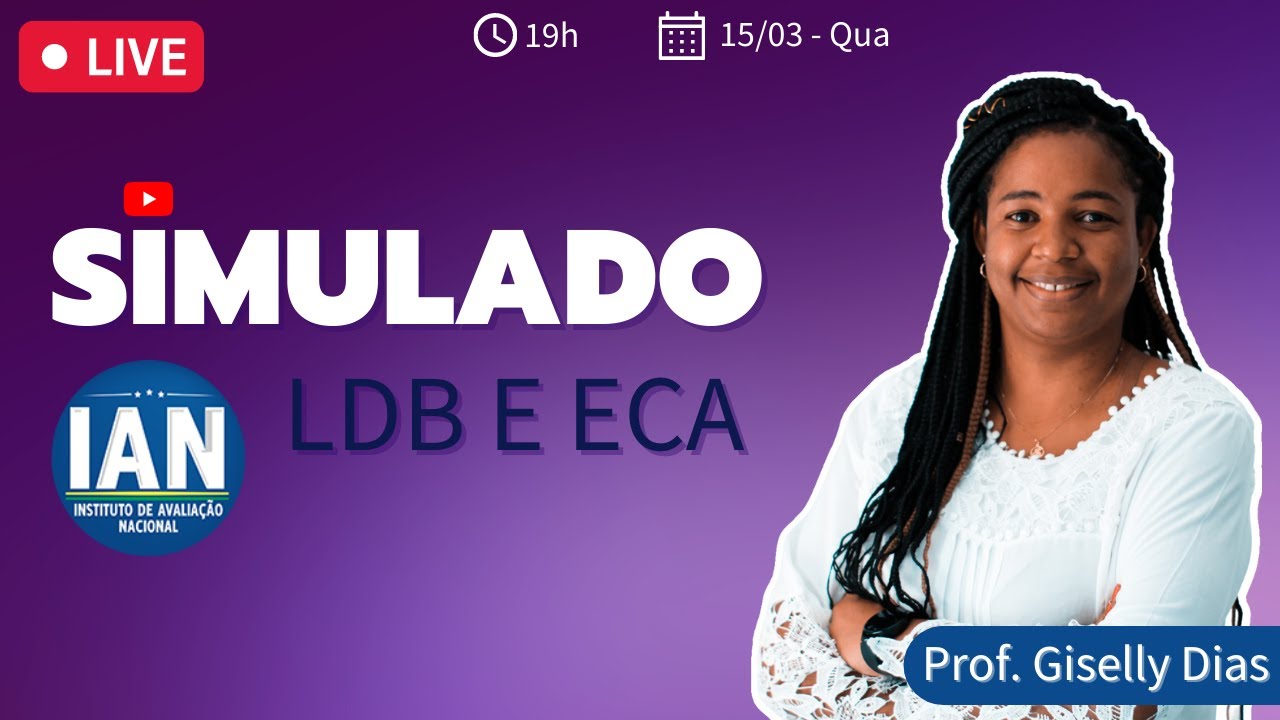 Como gabaritar LDB e ECA da Banca IAN?