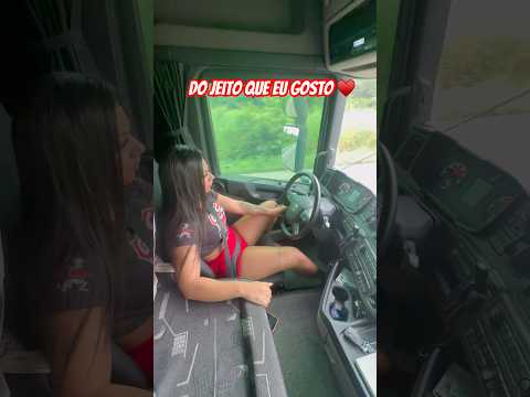 IF YOU DON'T PLAY MODÃO I WON'T EVEN GO 😅 #truck #truckdriver #driver #chauffeur #woman #steering...