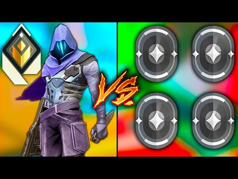 Valorant: 1 Radiant Omen GOD VS 4 Iron Players! - Who Wins?