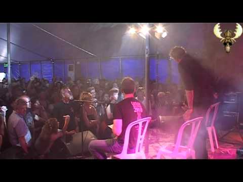 Ian Siegal , Big Pete and Giles King on Moulin Blues Ospel (NL) 2011 Jam