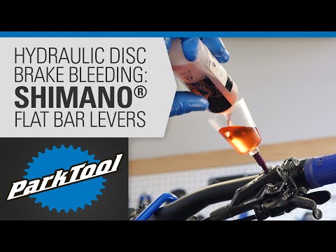 How to Bleed Hydraulic Brakes - Shimano® Flat Bar Levers