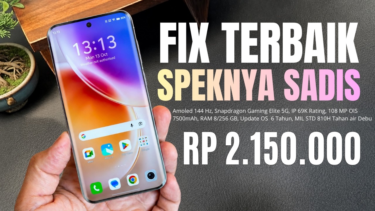 ASLI MENDING INI‼️RAM 8/256 GB, 7500MAH - HP 2 JUTAAN TERBAIK DAN TERBARU 2026