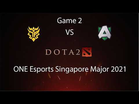 Thunder Predator v Alliance - Full Game 2 (BO2) ONE Esports Singapore Major - English Commentary