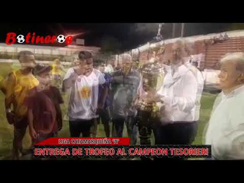 Premiación a Américo Tesorieri Campeón 2018