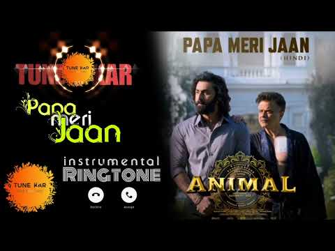 Papa Meri Jaan - Instrumental Ringtone | Animal BGM | Ranbir Kapoor | Sonu Nigam | Ringtone 2023