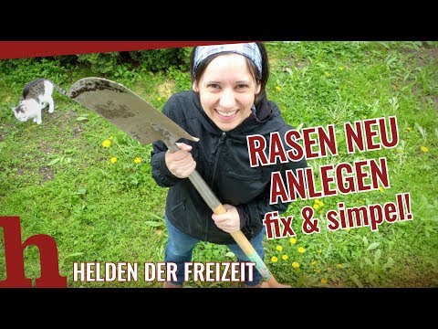 Rasen neu anlegen - ganz simpel und fix!