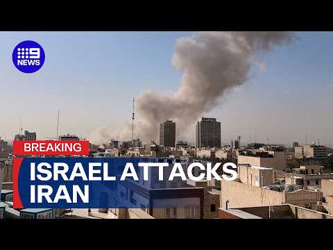 #BREAKING: Israel and U.S. launch attack on Iran's capital | 9 News Australi