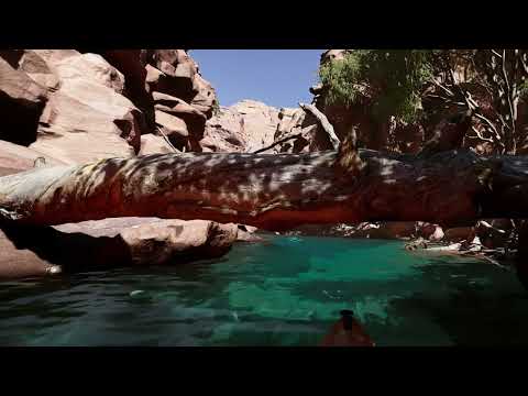[ASMR] 30 Min. Virtual Kayaking in Australia will make you calm and relax