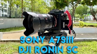 DJI Ronin SC + Sony A7SIII - 4K120fps Cinematic Video Test