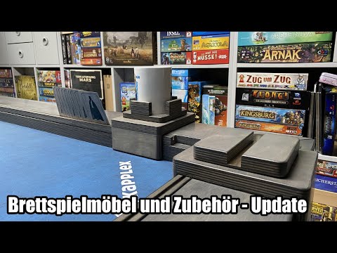 Kapplex News Update mit Alex - Brettspieltisch + Brettspielmöbel + Spielmatten + Zubehör