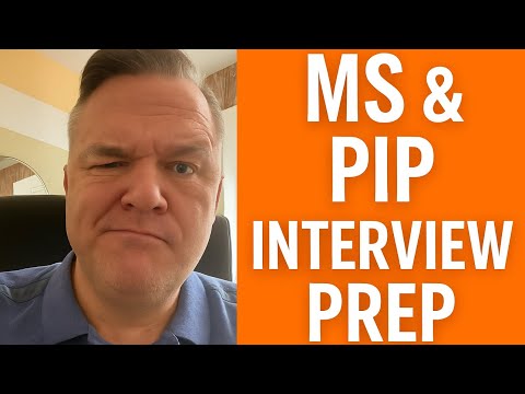 MS & PIP: How to Survive the PIP assessment