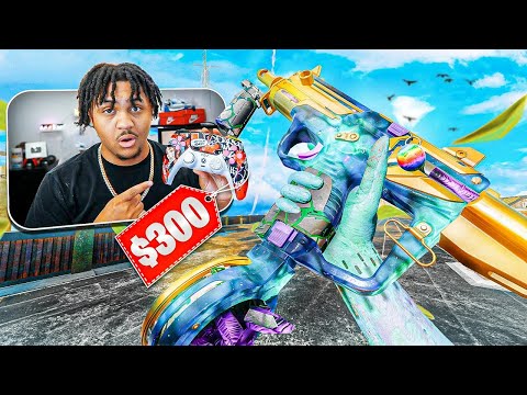 New $300 Controller Gave Me PERFECT Aim on Rebirth Island + Handcam 🤯