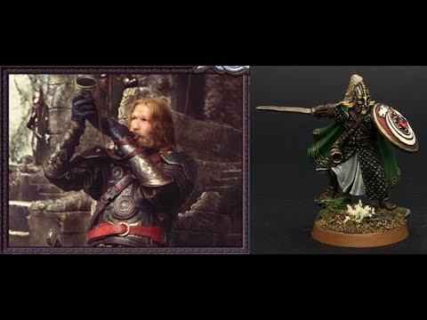 König Théodens letzter Ausritt, Erkenbrand und der Weiße Reiter