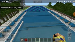 How to make a wave pool in Minecraft ?