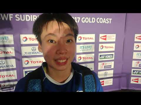 Post-match interview: Hsuan-Yu Wendy Chen