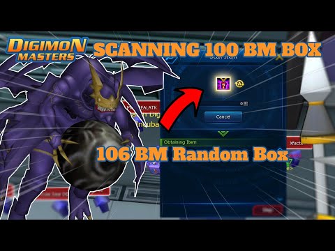 Scanning 100+ BM Random Boxes (1% Gehenna Chance) - Digimon Masters Online - DMO