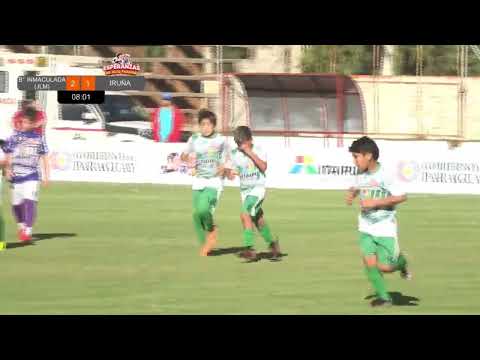 Barrio Inmaculada (JLM) 3-1 Iruña: semifinales sub 10 Esperanzas Alto Paraná 2026.
