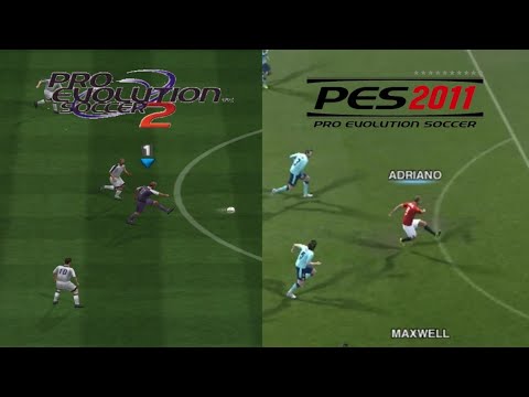 Adriano Long Shot in Every PES (2002 - 2011)