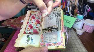 Journal surprise gift from Rita at gmareezscrapshack