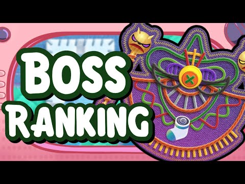 Ranking Kirby's Epic Yarn's Bosses!