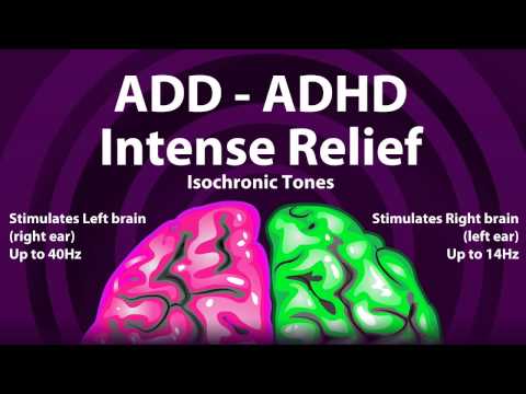 ADD ADHD Intense Relief - Isochronic Tones With Orchestral Background Track