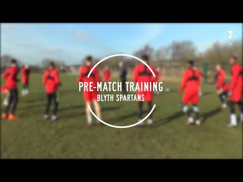 PRE-MATCH TRAINING | Blyth Spartans!