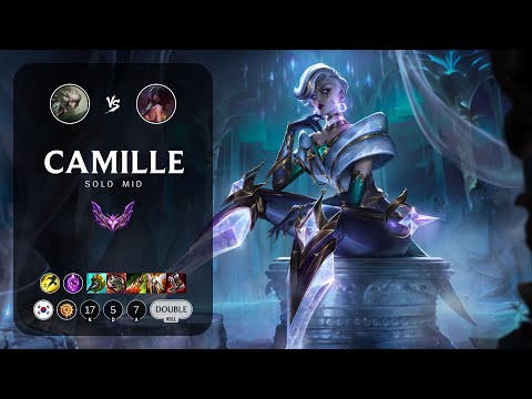 Camille Mid vs Akali - KR Master Patch 13.24