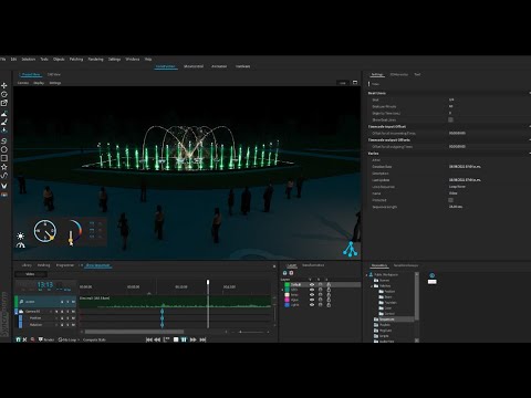 Video de proceso para fuente interactiva