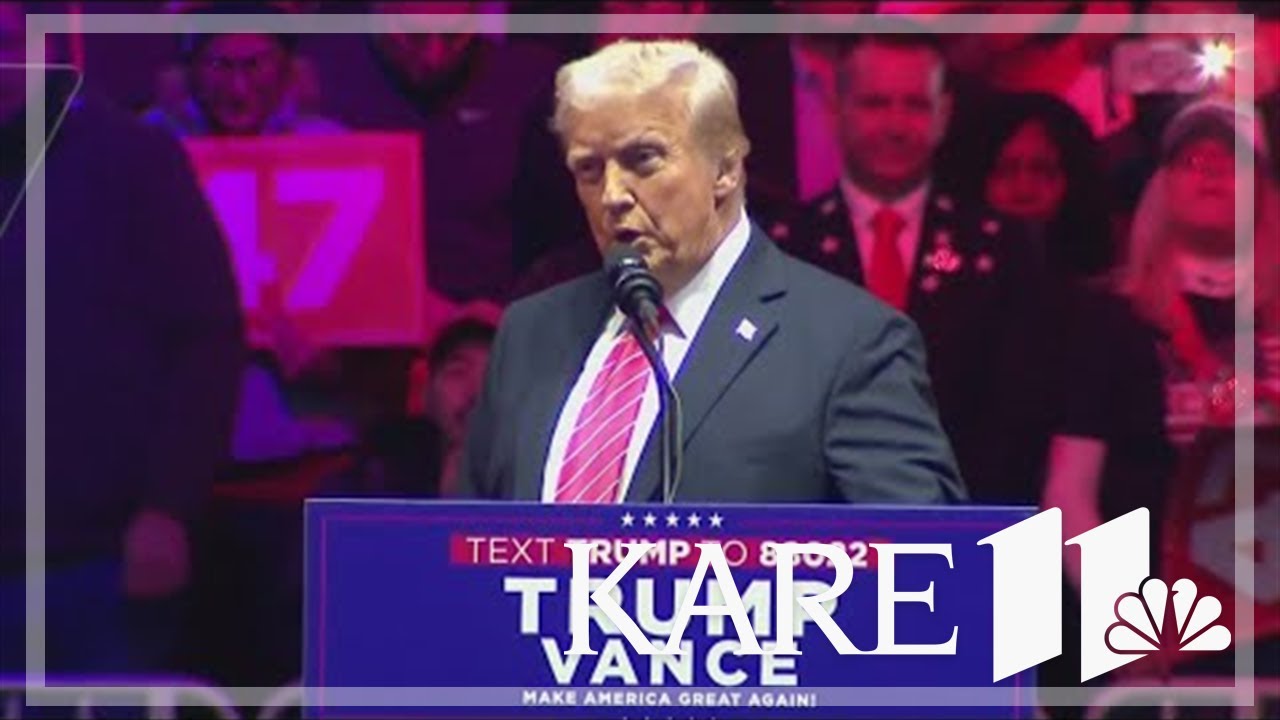 What is the schedule of events for Donald Trump's inauguration?