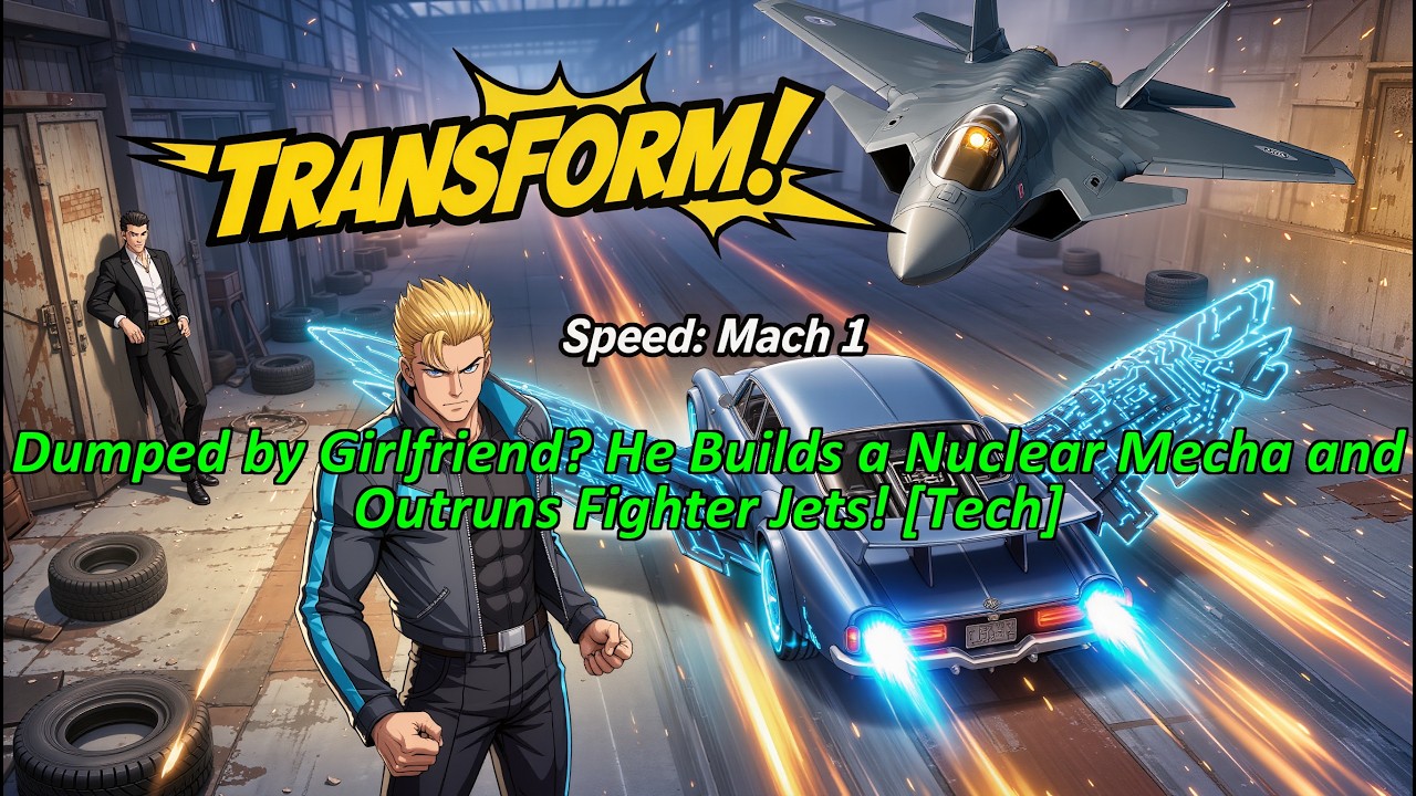 She Ordered a Racing Car, He Built a TRANSFORMER That Flies! [Sci-Fi]
