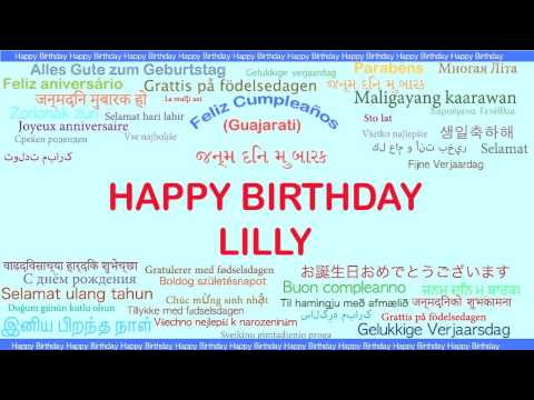 Lilly   Languages Idiomas - Happy Birthday