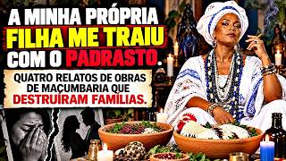4 RELATO QUE A MACUMBA É PERIGOSA : Minha Filha Dormiu com meu Marido depois que fiz uma Amarração.