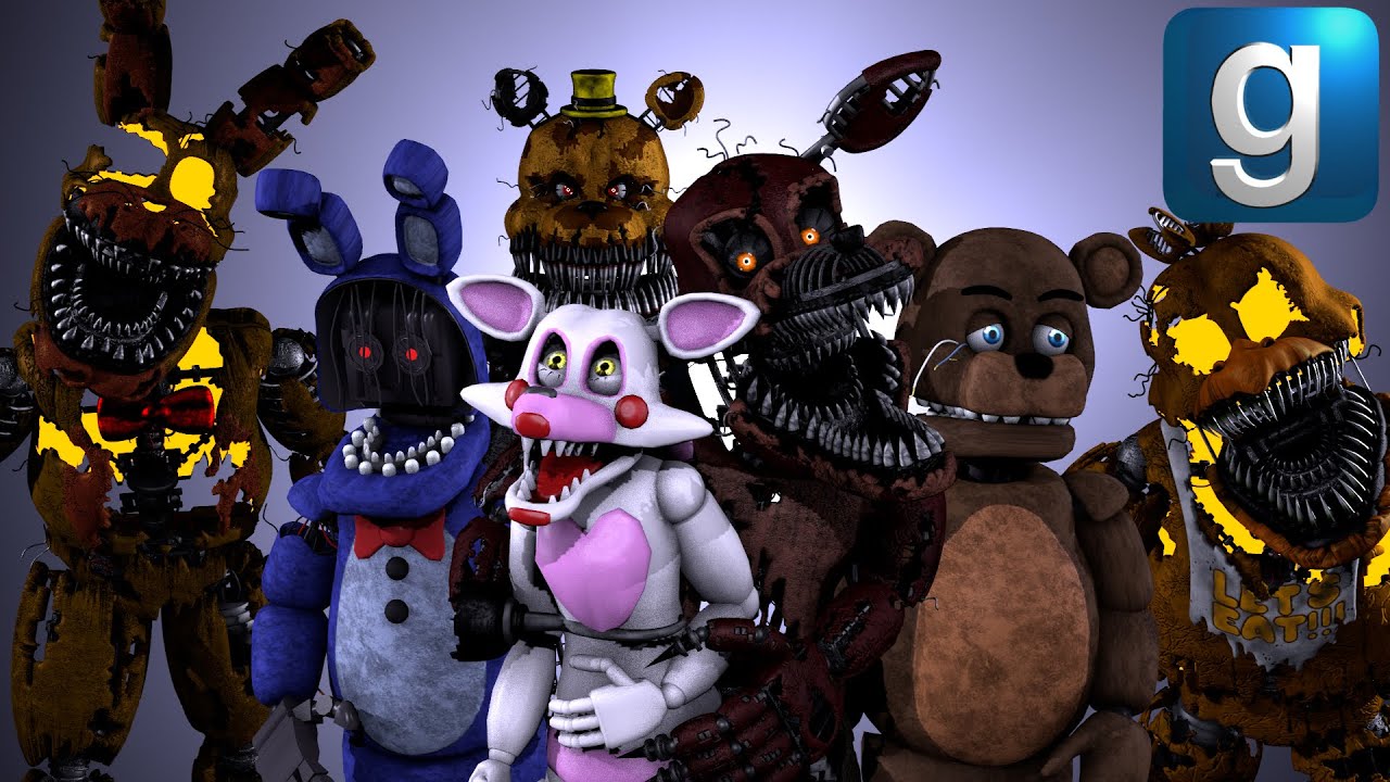 Gmod FNAF | The Nightmares Attack! [Part 3]
