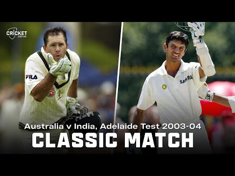 Ponting, Dravid go large in Adelaide run-fest | Border-Gavaskar Trophy Classic
