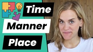 Learn German Sentence Structure with TIME, MANNER, and PLACE Elements - A1