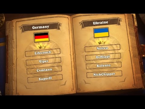 Germany vs Ukraine - Group H - Match 2 - Hearthstone Global Games