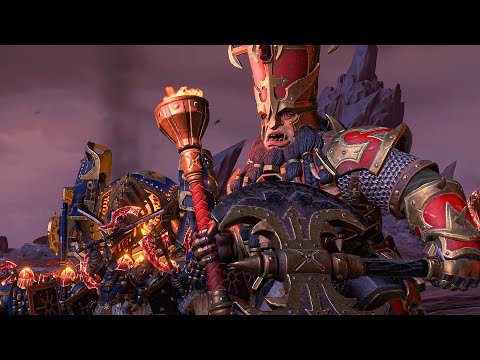 CHAOS DWARFS vs THE EMPIRE - TotalWar Warhammer 3