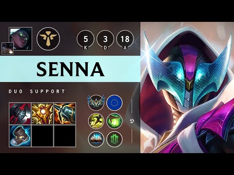 Senna Support vs Nautilus - EUW Challenger Patch 25.17