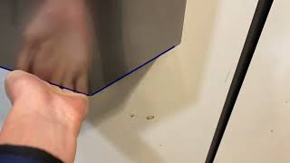 Dyson airblade V HU02s and a Dyson airblade dB at Bristol airport gates 13 and 14 🚹