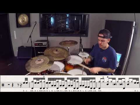60 Second Drum Lesson | 32nd Notes Cymbal Feature Fill