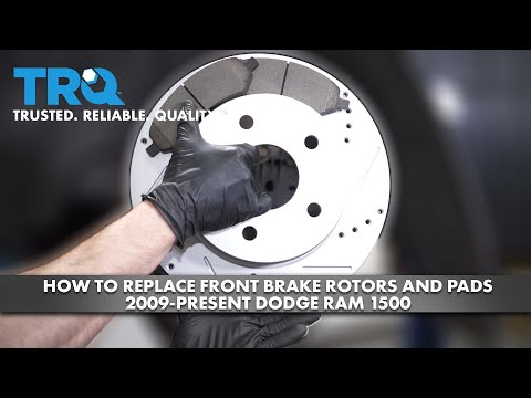 How to Replace Front Brakes 2009-2018 Ram 1500