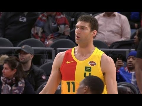 Brook Lopez Highlights vs Pistons RS19G49 - 14 Pts, 6 Rebs, 3 Blks (29.01.19)