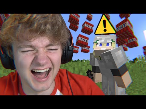 TommyInnit - Minecraft’s TNT Rain Mod is actually funny...