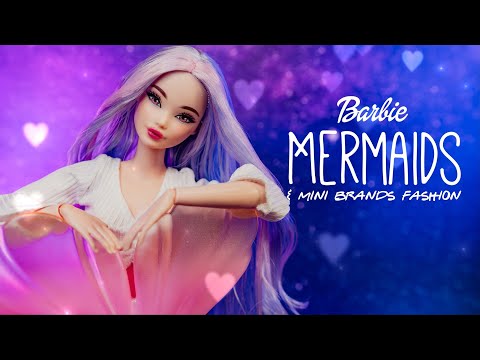Let’s Make A Barbie Mermaid Made to Move & Look For Mini Brands Fashion Boots | DIY Pop Socket