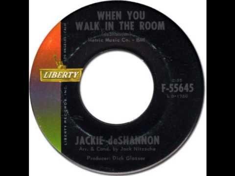 JACKIE DeSHANNON - When You Walk In The Room [Liberty 55645] 1964