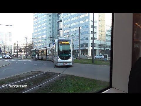 RET tram 4: Rotterdam CS - Soetendaalseweg 2018